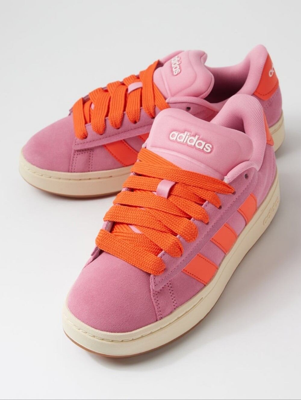 NEW Adidas Grand Court Alpha 00s Bliss Pink Semi Impact Orange Sneakers Size 9